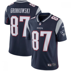 Youth New England Patriots #87 Rob Gronkowski Navy Vapor Untouchable Limited Stitched NFL Jersey 