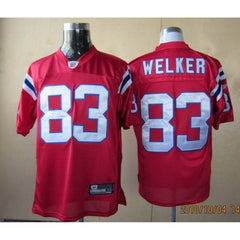 Patriots #83 Wes Welker Red Stitched Youth NFL Jersey 