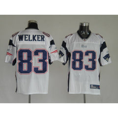 Patriots #83 Wes Welker White Stitched Youth NFL Jersey 