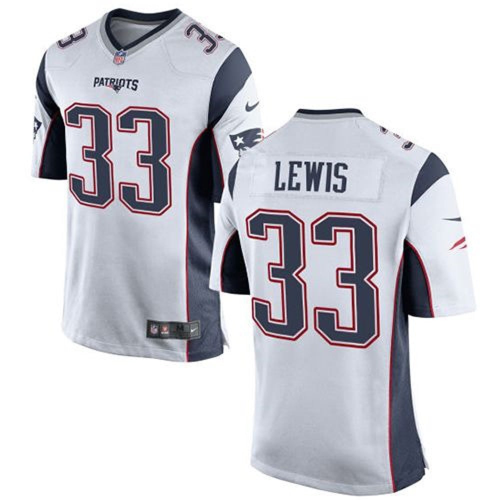 Patriots #33 Dion Lewis White Youth Stitched NFL New Elite Jersey 