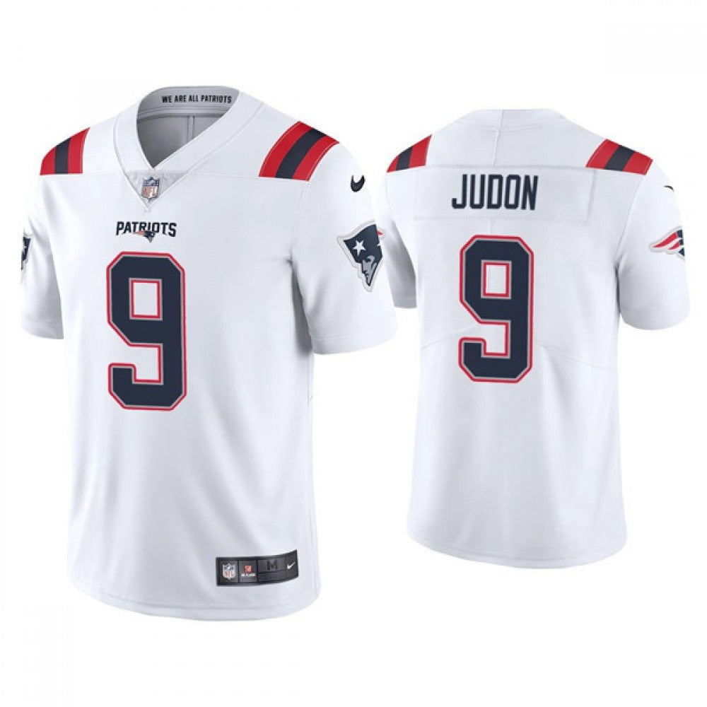 Youth New England Patriots #9 Matt Judon 2021 White Vapor Untouchable Limited Stitched Jersey 