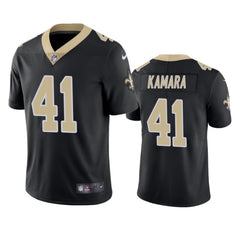 Youth New Orleans Saints #41 Alvin Kamara Black Limited Rush Stitched NFL Jersey 