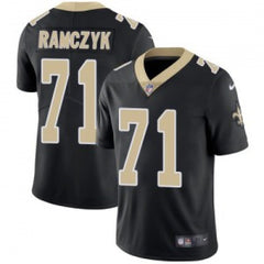 Youth New Orleans Saints #71 Ryan Ramczyk Black Vapor Untouchable Limited Stitched NFL Jersey 
