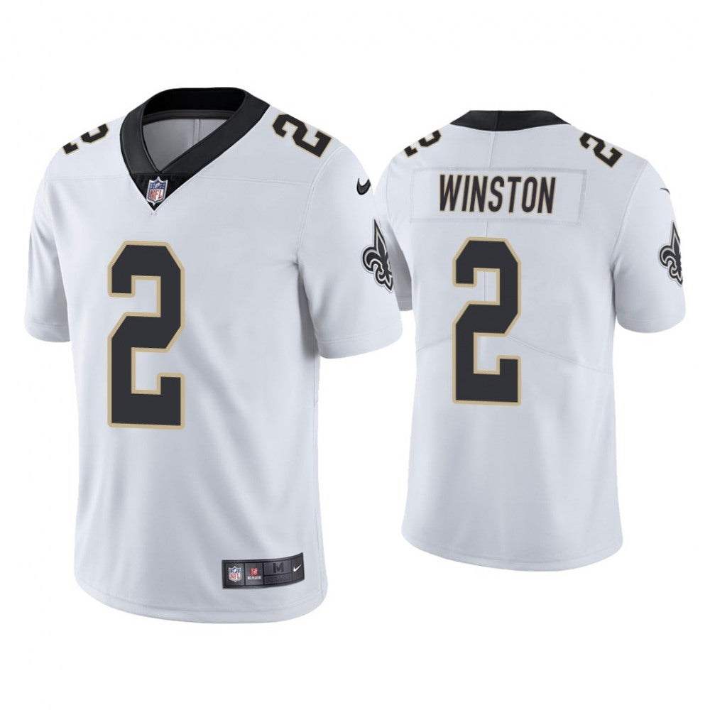 Youth New Orleans Saints #2 Jameis Winston White Vapor Untouchable Limited Stitched Jersey 