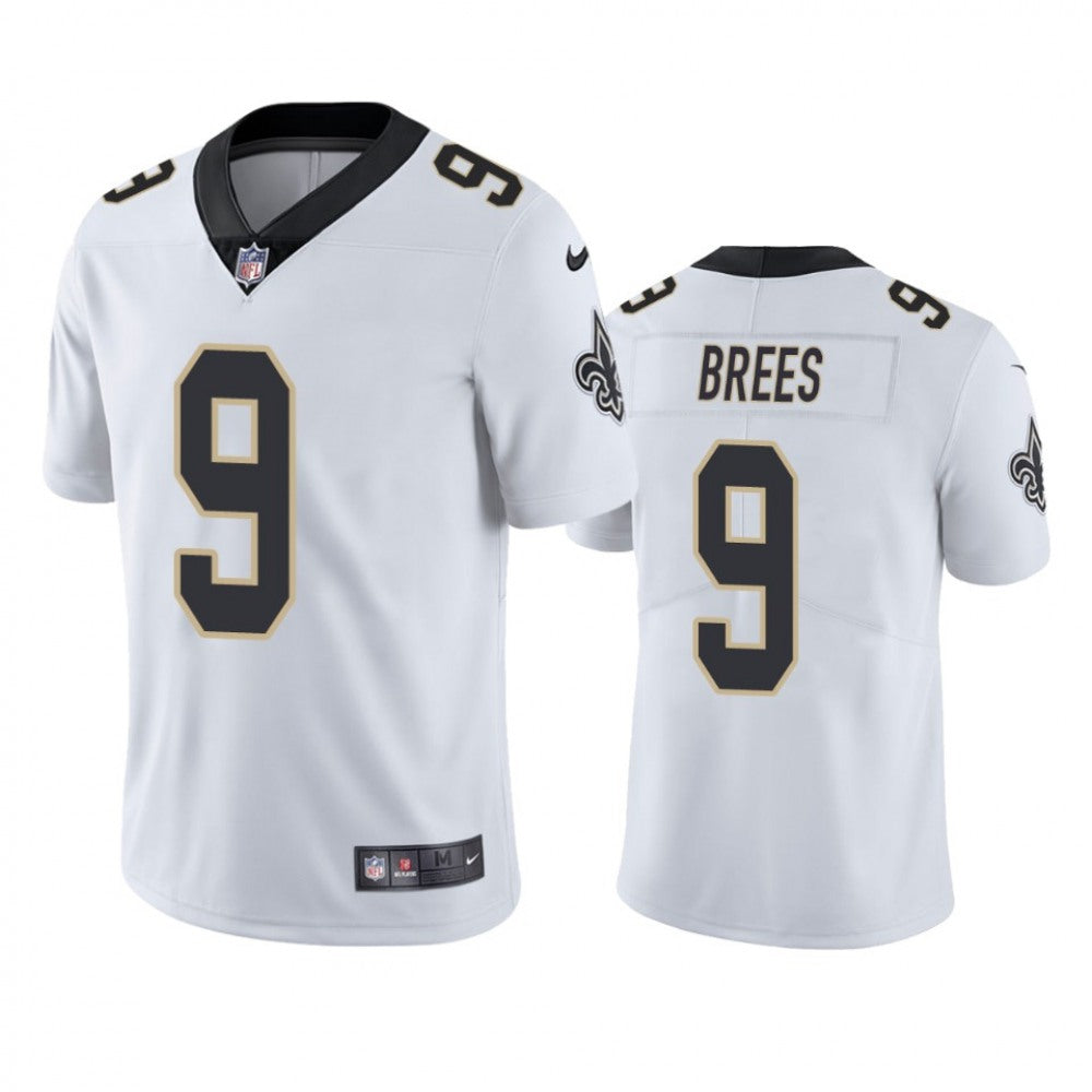 Youth New Orleans Saints #9 Drew Brees White Vapor Untouchable Limited Stitched NFL Jersey 