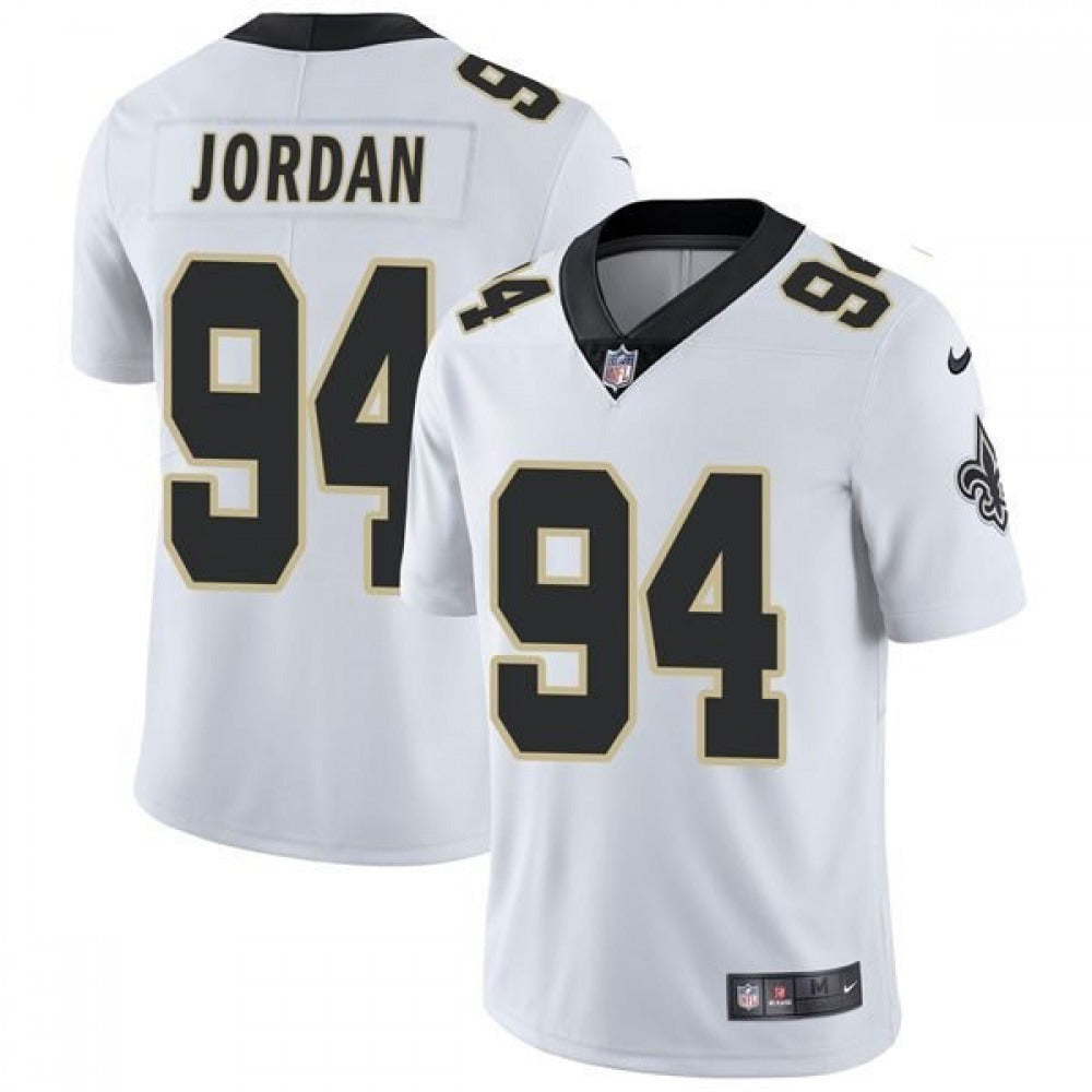 Youth New Orleans Saints #94 Cameron Jordan White Vapor Untouchable Limited Stitched Jersey 