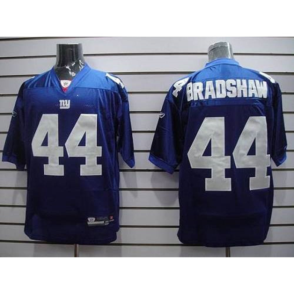 Giants #44 Ahmad Bradshaw Blue Stitched Youth NFL Jersey 