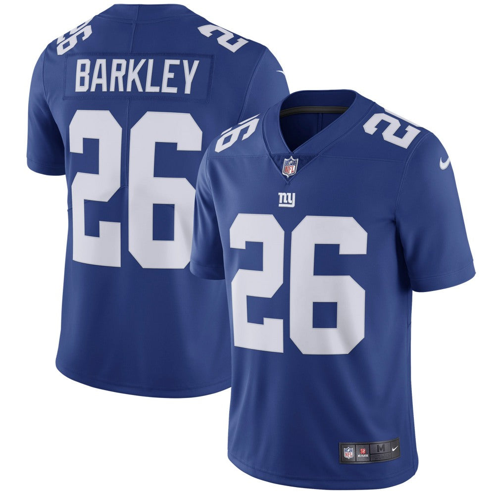 Youth New York Giants #26 Saquon Barkley Royal 2018 NFL Draft Vapor Untouchable Limited Stitched Jersey 