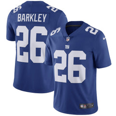 Youth New York Giants #26 Saquon Barkley Royal 2018 NFL Draft Vapor Untouchable Limited Stitched Jersey 