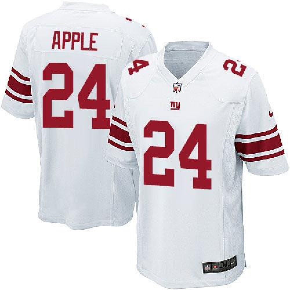 Giants #24 Eli Apple White Youth Stitched NFL Elite Jersey 