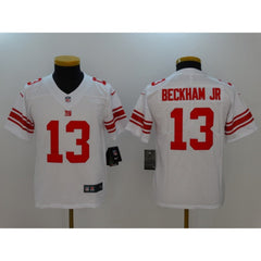 Youth New York Giants #13 Odell Beckham Jr. White Vapor Untouchable Limited Jersey 
