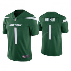 Youth New York Jets #1 Zach Wilson 2021 NFL Draft Black Vapor Untouchable Limited Stitched Jersey 