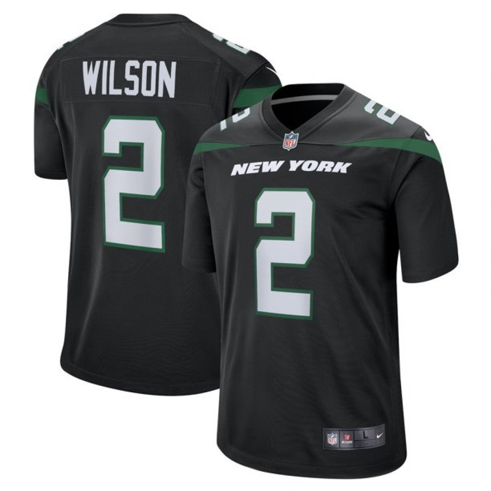 Youth New York Jets #2 Zach Wilson Black Vapor Untouchable Limited Stitched Jersey 
