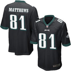 Eagles #81 Jordan Matthews Black Alternate Youth Stitched NFL New Elite Jersey 
