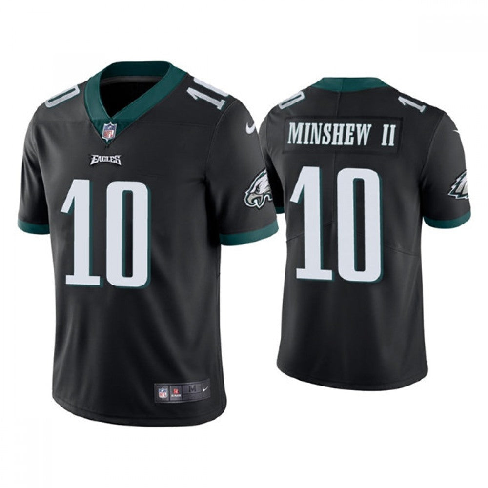 Youth Philadelphia Eagles #10 Gardner Minshew II Black Vapor Untouchable Limited Stitched Football Jersey 