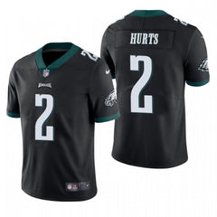 Youth Philadelphia Eagles #2 Jalen Hurts Black Vapor Untouchable Limited Stitched NFL Jersey 