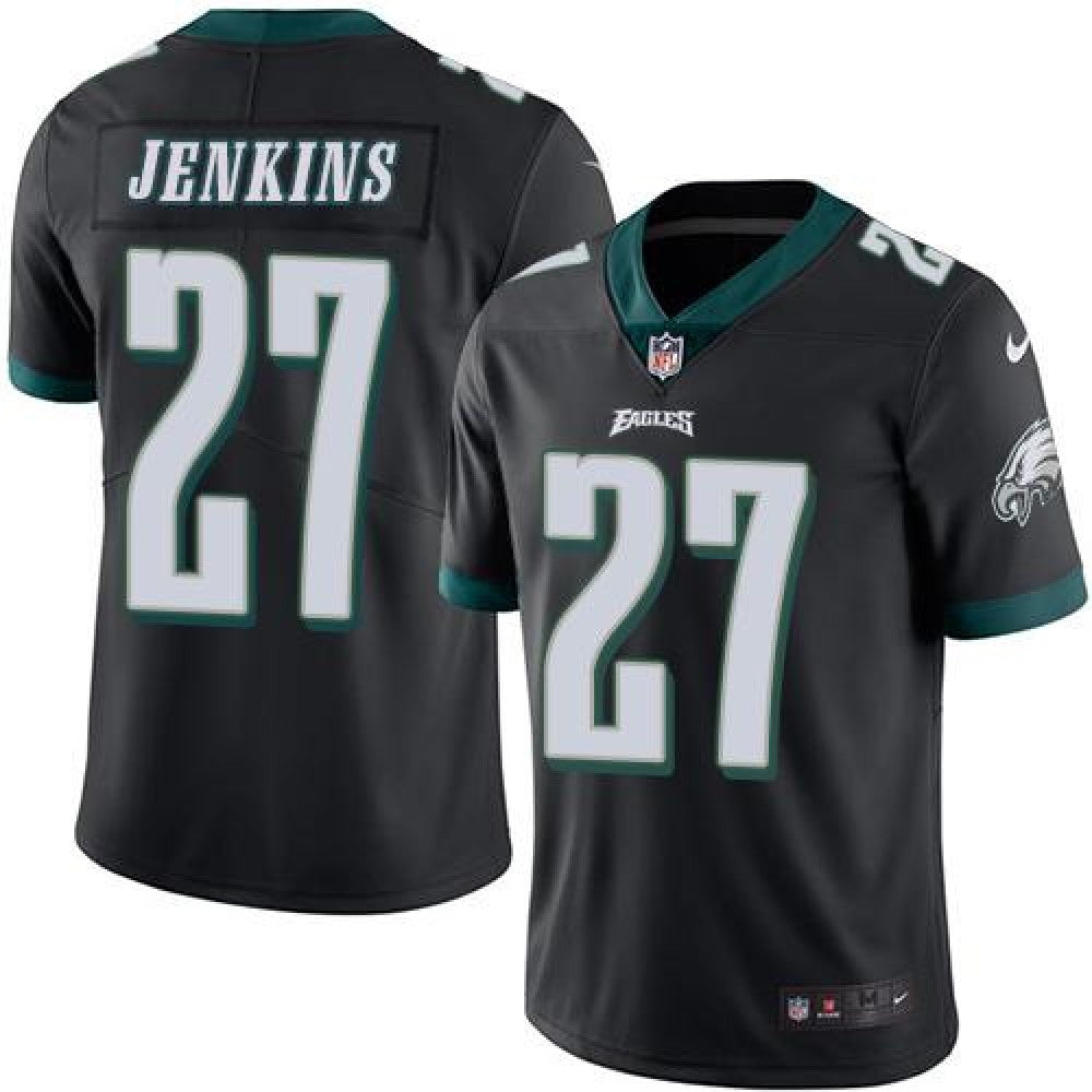 Youth Philadelphia Eagles ##27 Malcolm Jenkins Black Vapor Untouchable Limited Stitched Football Jersey 