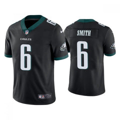 Youth Philadelphia Eagles #6 DeVonta Smith Black Vapor Untouchable Limited Stitched Football Jersey 