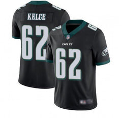 Youth Philadelphia Eagles #62 Jason Kelce Black Vapor Untouchable Limited Stitched Football Jersey 