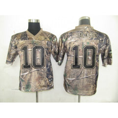 Eagles #10 DeSean Jackson Camouflage Stitched Realtree Collection Youth NFL Jersey 