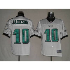 Eagles #10 DeSean Jackson White Stitched Youth NFL Jersey 