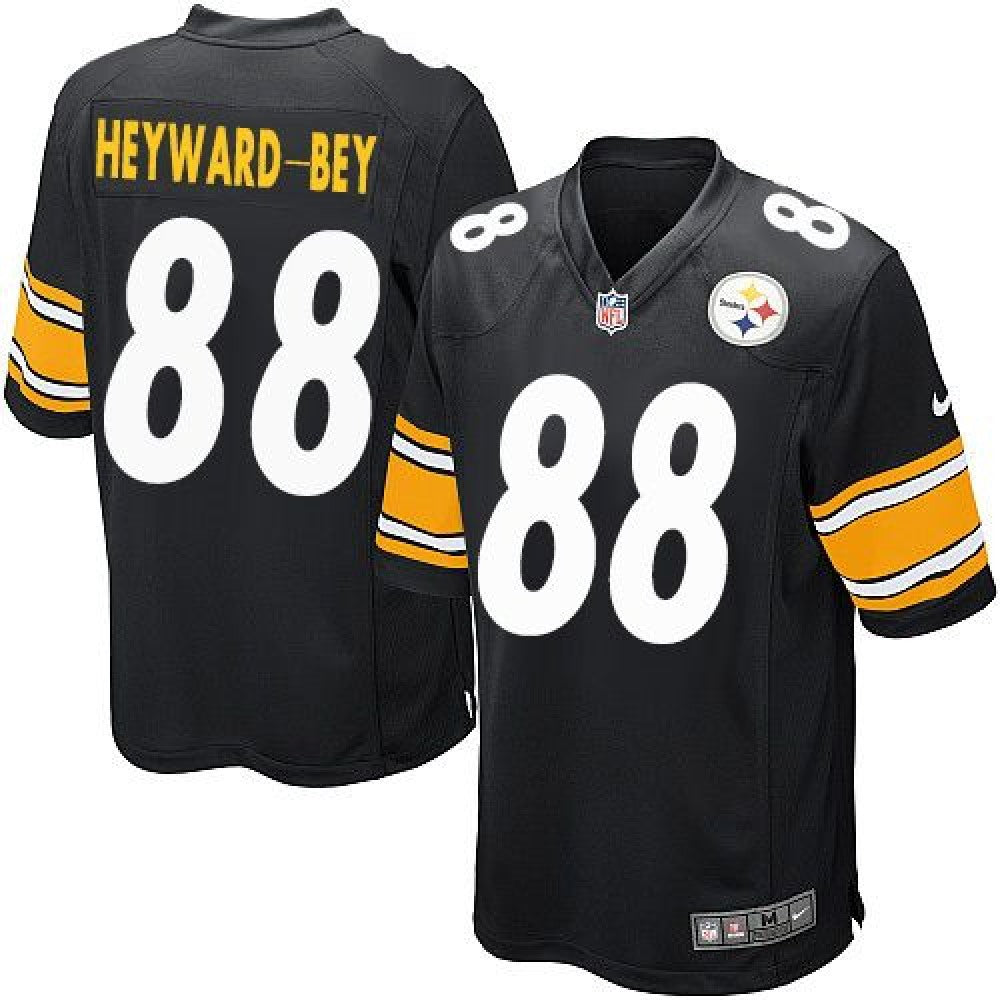 Steelers #88 Darrius Heyward-Bey Black Team Color Youth Stitched NFL Elite Jersey 