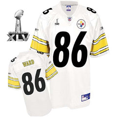 Steelers #86 Hines Ward White Super Bowl XLV Stitched Youth NFL Jersey 