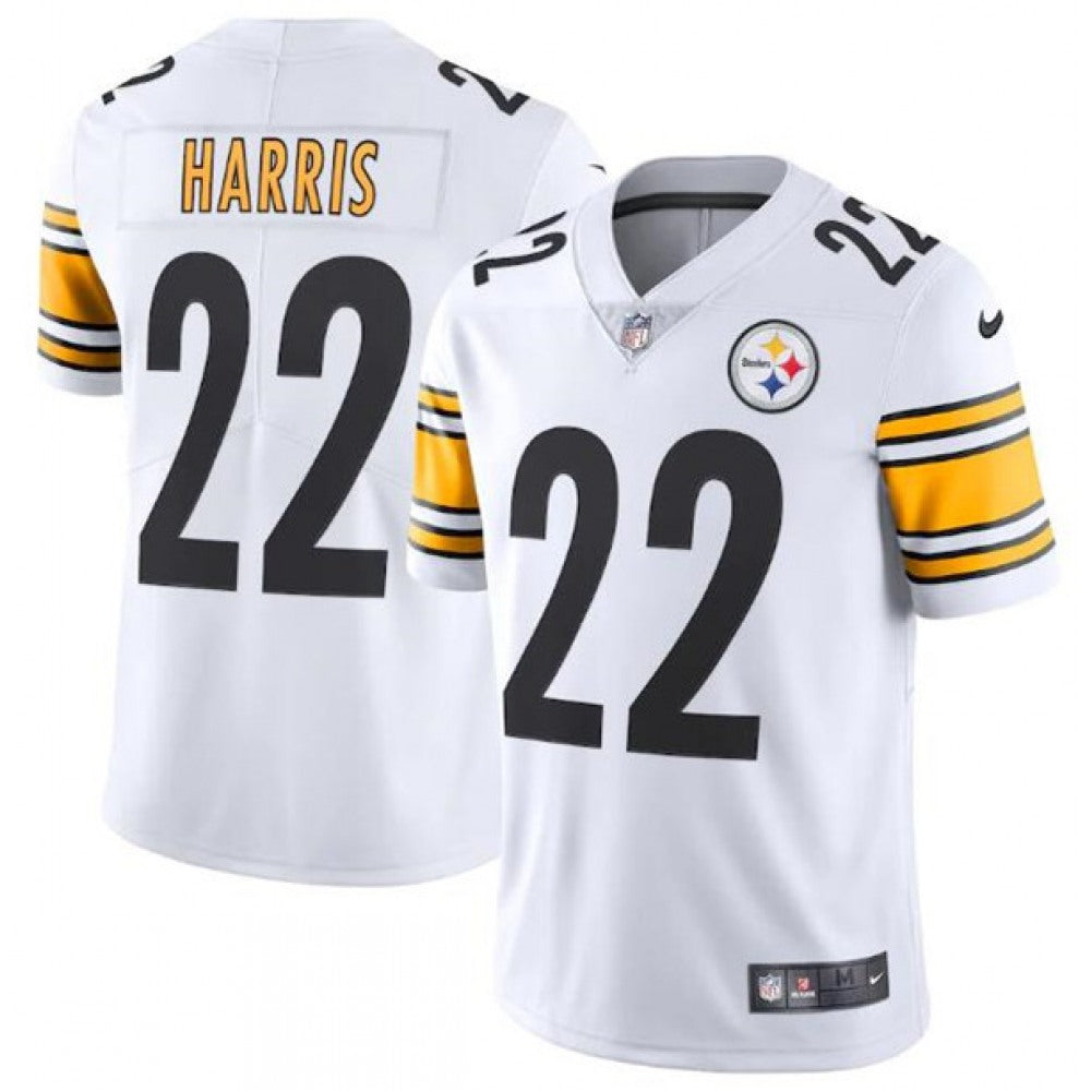 Youth Pittsburgh Steelers #22 Najee Harris White Vapor Untouchable Limited Stitched Jersey 