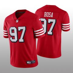 Youth NFL San Francisco 49ers #97 Nick Bosa New Red Vapor Untouchable Limited Stitched Jersey 