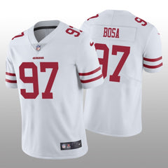 Youth NFL San Francisco 49ers #97 Nick Bosa White Vapor Untouchable Limited Stitched Jersey 