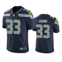Youth Seattle Seahawks #33 Jamal Adams Navy Vapor Untouchable L Limited Stitched NFL Jersey 