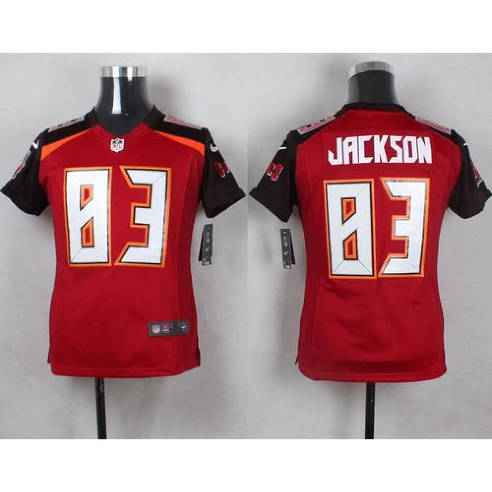 Buccaneers #83 Vincent Jackson Red Team Color Youth Stitched NFL New Elite Jersey 