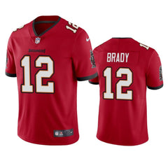 Youth Tampa Bay Buccaneers #12 Tom Brady New Red Vapor Untouchable Limited Stitched NFL Jersey 