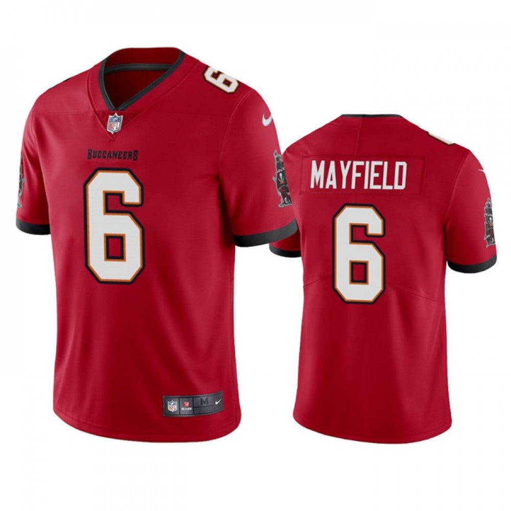 Youth Tampa Bay Buccaneers #6 Baker Mayfield Red Vapor Untouchable Limited Stitched Jersey 