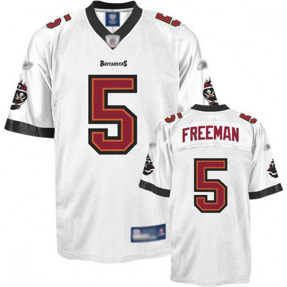Buccaneers #5 Josh Freeman White Stitched Youth NFL Jersey 