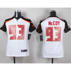 Buccaneers #93 Gerald McCoy White Youth Stitched NFL New Elite Jersey 