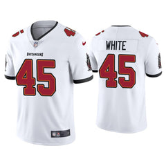 Youth Tampa Bay Buccaneers #45 Devin White New White Vapor Untouchable Limited Stitched Jersey 