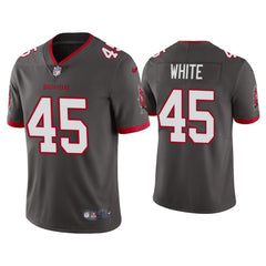 Youth Tampa Bay Buccaneers #45 Devin White New Grey Vapor Untouchable Limited Stitched Jersey 