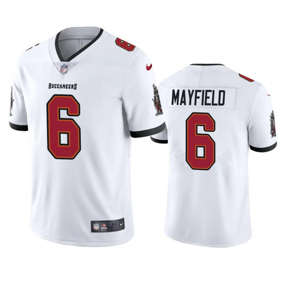 Youth Tampa Bay Buccaneers #6 Baker Mayfield White Vapor Untouchable Limited Stitched Jersey 