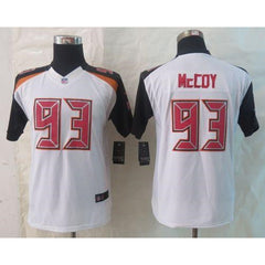 Buccaneers #93 Gerald McCoy White Youth Stitched NFL New Limited Jersey 