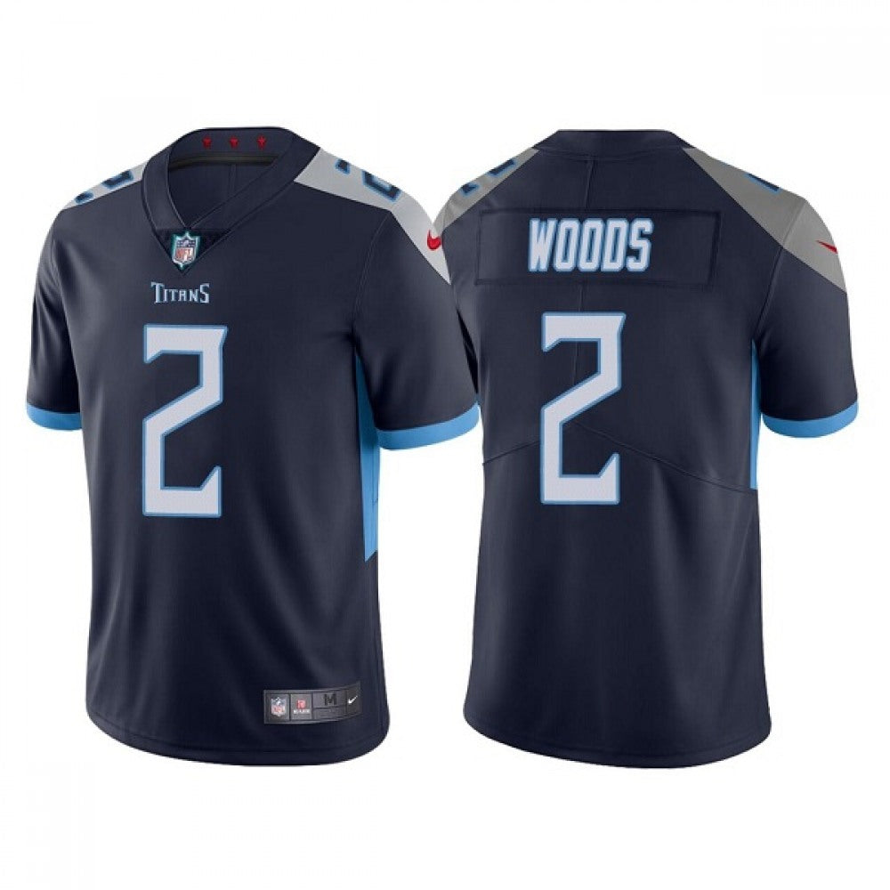 Youth Tennessee Titans #2 Robert Woods Navy Vapor Untouchable Limited Stitched Jersey 