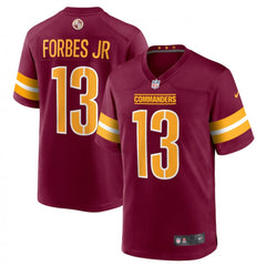 Youth Washington Commanders #13 Emmanuel Forbes 2022 Burgundy Stitched Football Jersey 