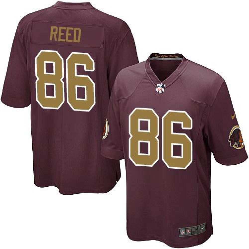 Redskins #86 Jordan Reed Burgundy Red Alternate Youth Stitched NFL Elite Jersey 