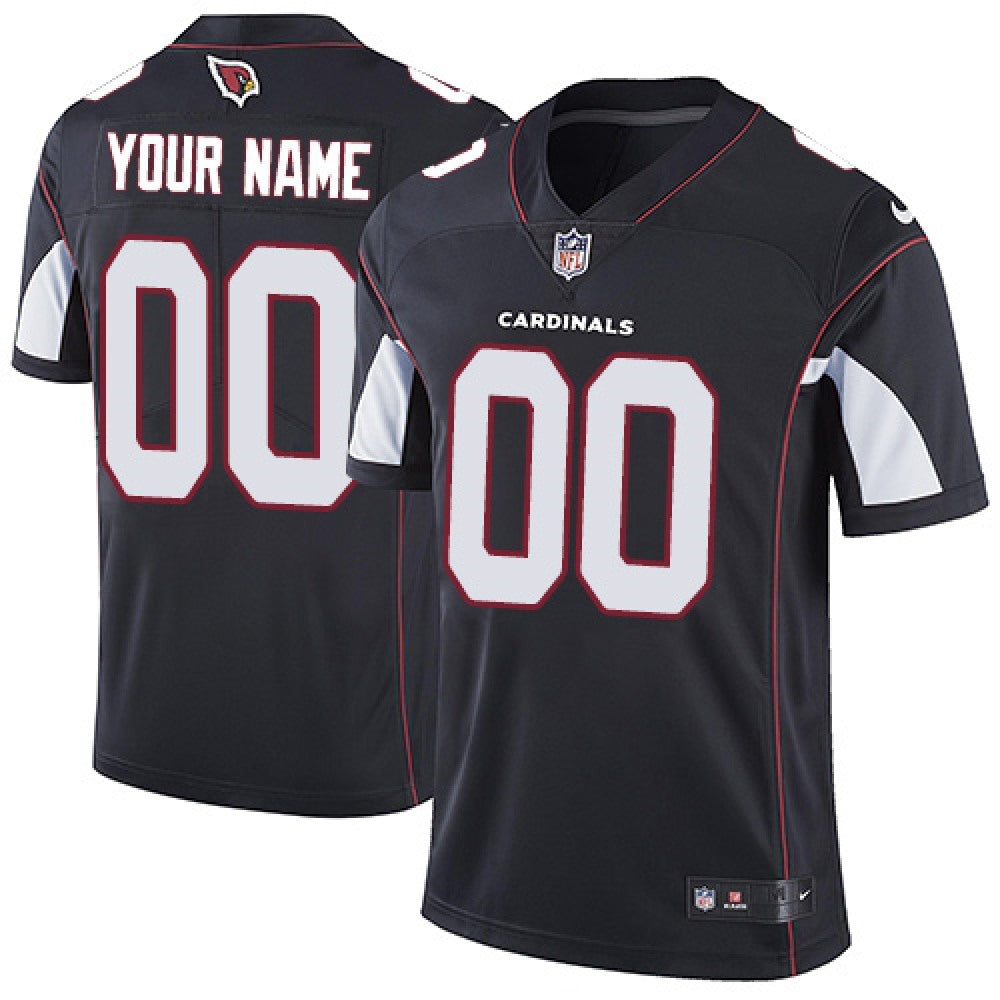 Youth Arizona Cardinals ACTIVE PLAYER Custom Black Vapor Untouchable Limited Stitched Jersey 