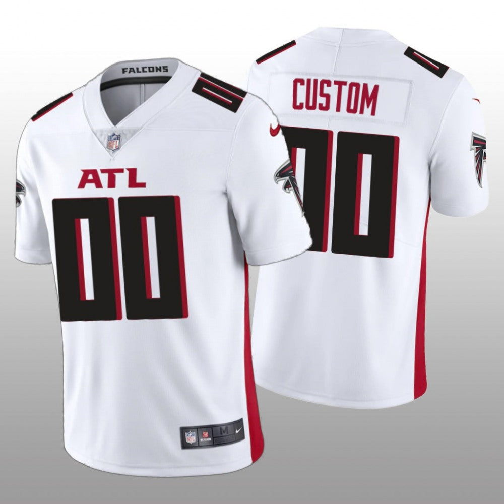 Youth Atlanta Falcons ACTIVE PLAYER Custom White Vapor Untouchable Limited Stitched Jersey 