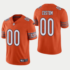 Youth Chicago Bears Active Player Custom Orange Vapor Untouchable Stitched Jersey 