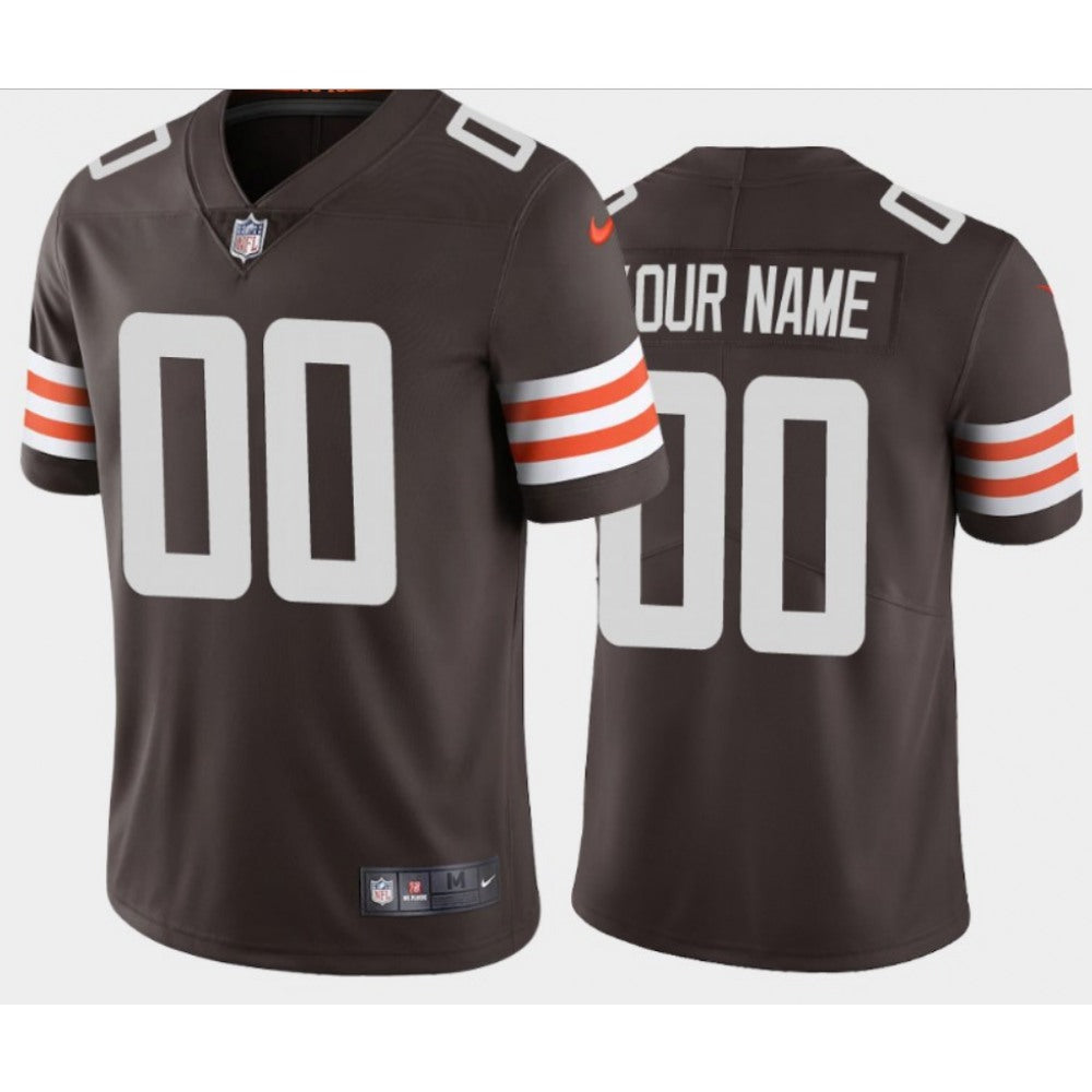 Youth Cleveland Browns ACTIVE PLAYER Custom Brown Vapor Untouchable Limited Stitched Jersey 