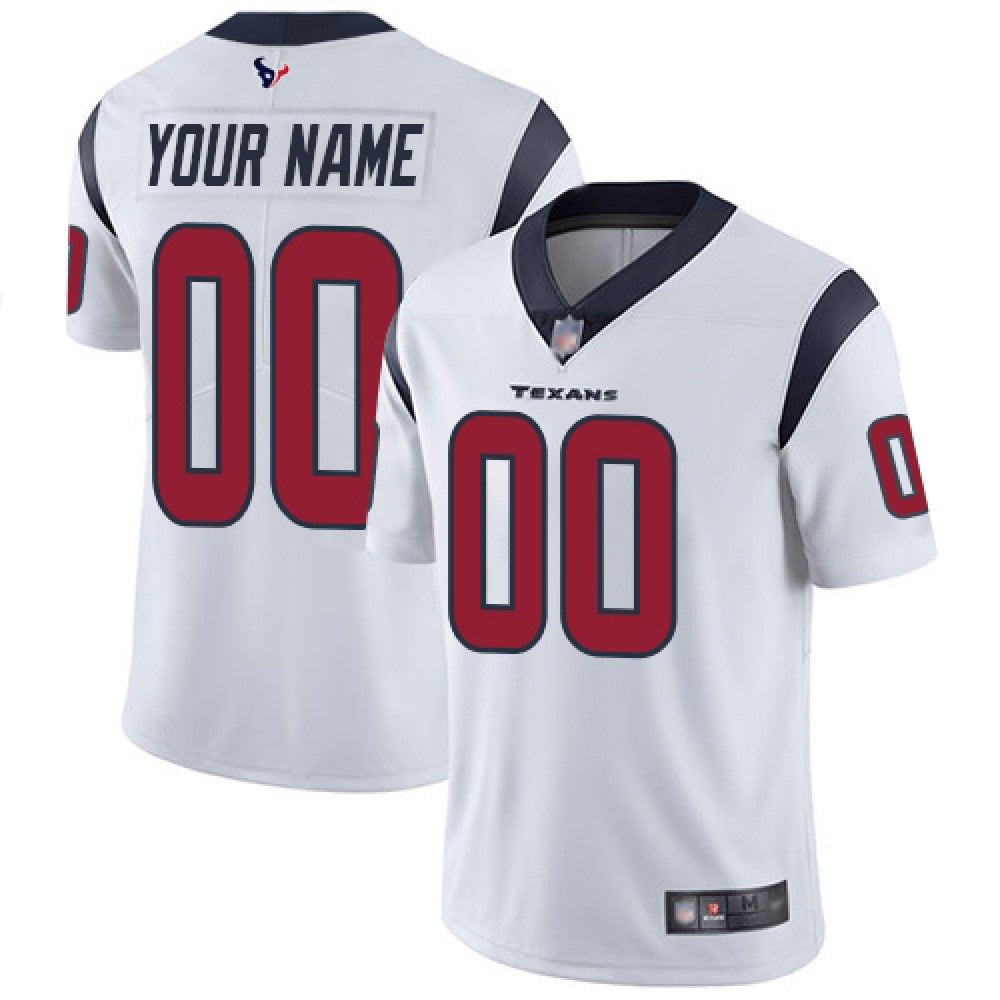 Youth Houston Texans ACTIVE PLAYER Custom White Vapor Untouchable Limited Stitched Jersey 