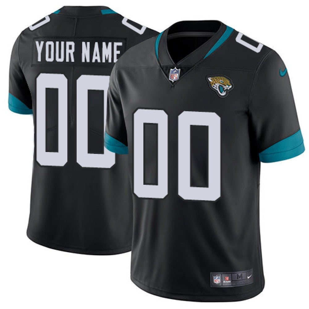 Youth Jacksonville Jaguars ACTIVE PLAYER Custom Black Vapor Untouchable Limited Stitched Jersey 