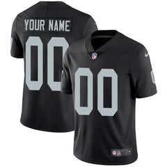 Youth Las Vegas Raiders ACTIVE PLAYER Custom Black Vapor Untouchable Limited Stitched Jersey 